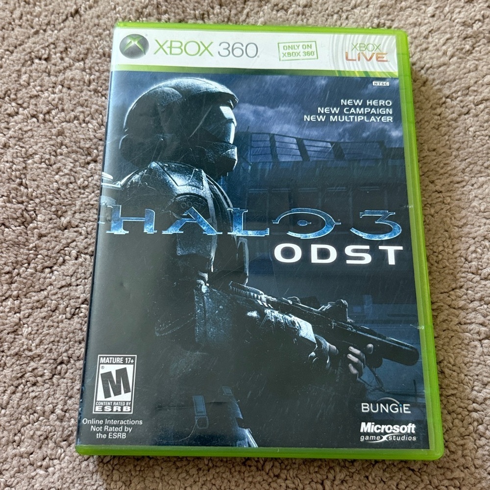 Halo 3 ODST | XBOX 360 | Vintage Video Game